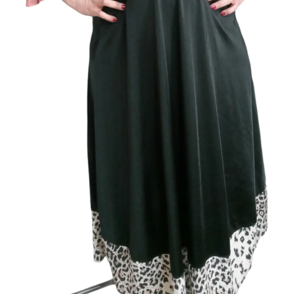 Pin up couture retro pink black body con midi - Picture 10 of 14